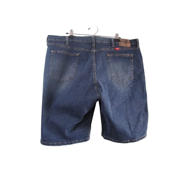 Wrangler Mens Relaxed Fit Denim Jean Shorts Size 42 Blue Cotton Blend EUC - Picture 2 of 10